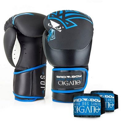 Bad Boy Junior Dos Santos Boxing Gloves Fekete-Kék