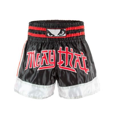 Bad Boy Kao Loy Muay Thai Shorts Svart-Röd