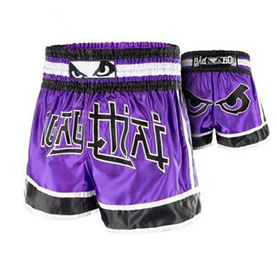 Bad Boy Kao Loy Muay Thai Shorts Violetti-Musta