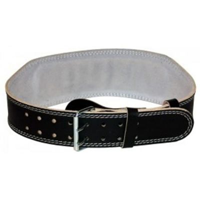 Bad Boy Leather Weight Lifting Belt Fekete