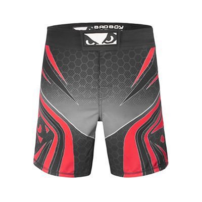 Bad Boy Legacy Evolve Shorts Preto-Vermelho