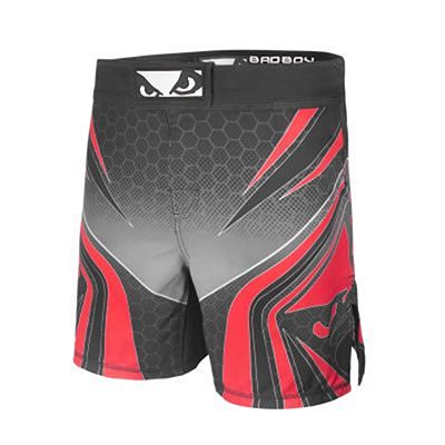 Bad Boy Legacy Evolve Shorts Preto-Vermelho