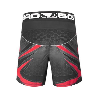 Bad Boy Legacy Evolve Shorts Preto-Vermelho