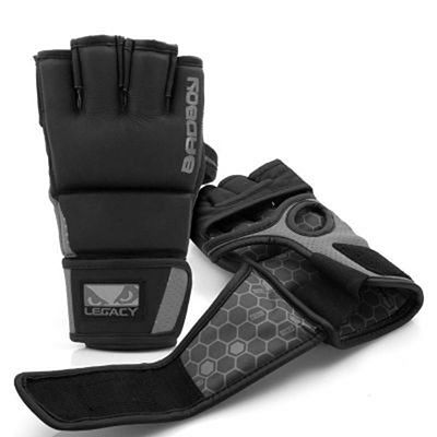 Bad Boy Legacy Prime MMA Gloves Negro-Gris