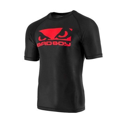 Bad Boy Origin Rashguard Short Sleeve Schwarz-Rot