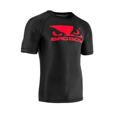 Bad Boy Origin Rashguard Short Sleeve Black-Red