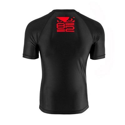 Bad Boy Origin Rashguard Short Sleeve Svart-Röd