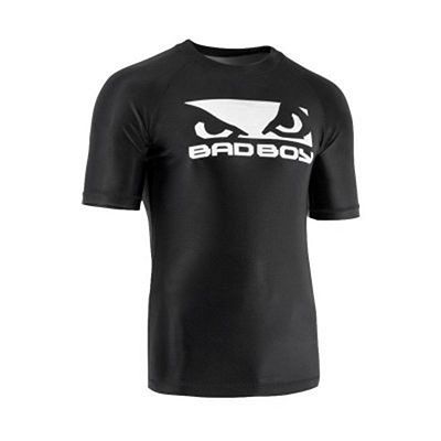 Bad Boy Origin Rashguard Short Sleeve Black-White