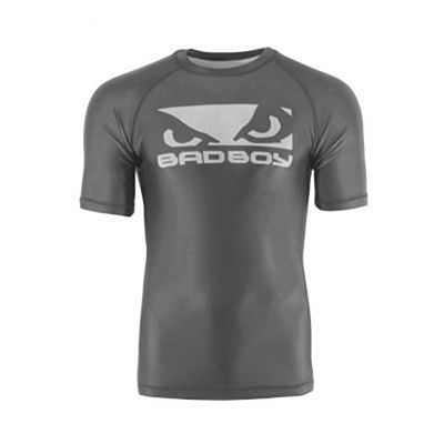 Bad Boy Origin Rashguard Short Sleeve Charcoal Gris