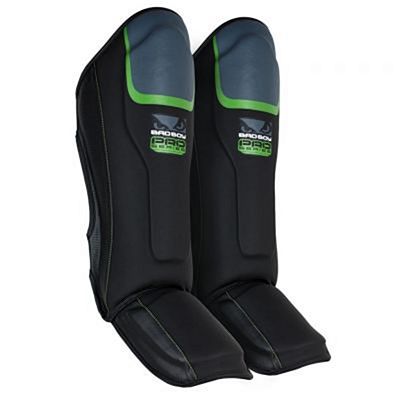 Bad Boy Pro Series 3.0 Thai Shin Guards Svart-Grön