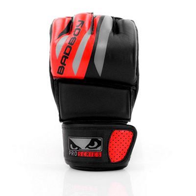 Bad Boy Pro Series Advanced MMA Gloves Schwarz-Rot