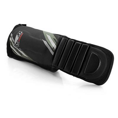 Bad Boy Pro Series Advanced MMA Shin Guards Noir-Vert