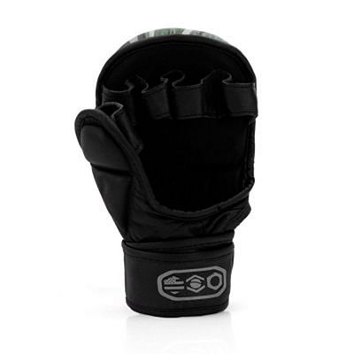 Bad Boy Pro Series Advanced Safety MMA Gloves Negro-Verde