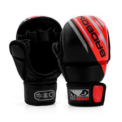 Bad Boy Pro Series Advanced Safety MMA Gloves Negro-Rojo
