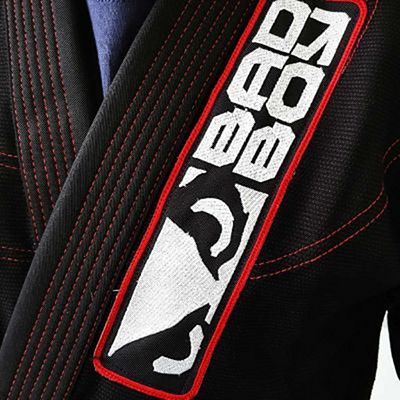 Bad Boy SAI Training BJJ Gi Preto-Vermelho