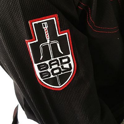 Bad Boy SAI Training BJJ Gi Negro-Rojo