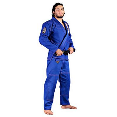 Bad Boy SAI Training BJJ Gi Bleu-Orange