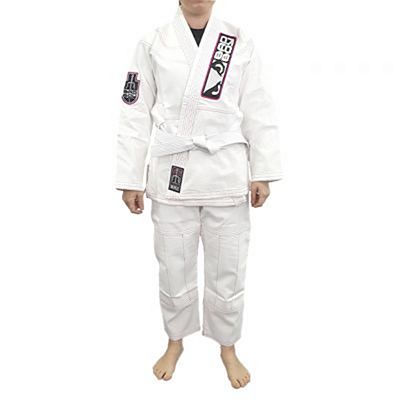 Bad Boy SAI Training Women BJJ Gi Bianco-Rosa