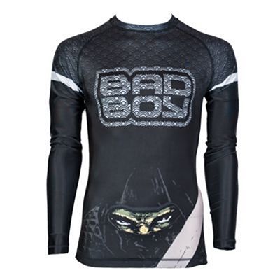 Bad Boy Shadow Assassin Rashguard LS Schwarz