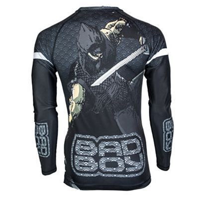 Bad Boy Shadow Assassin Rashguard LS Schwarz