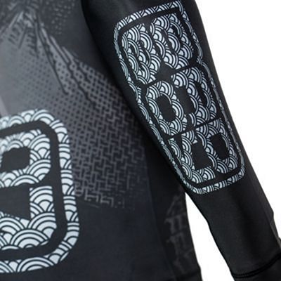 Bad Boy Shadow Assassin Rashguard LS Negro