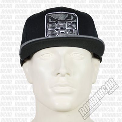 Bad Boy Snapback Cinza-Preto