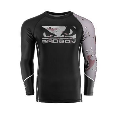 Bad Boy Soldier Rashguard Schwarz-Braun