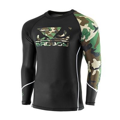 Bad Boy Soldier Rashguard Svart-Grön