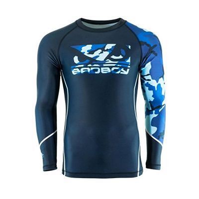 Bad Boy Soldier Rashguard Blue Blau