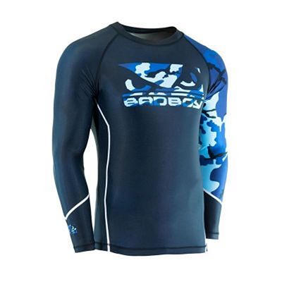 Bad Boy Soldier Rashguard Blue Blau