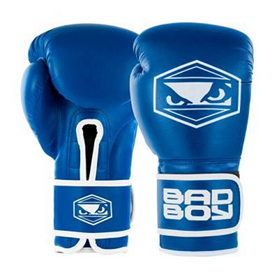 Bad Boy Strike Boxing Gloves Blau