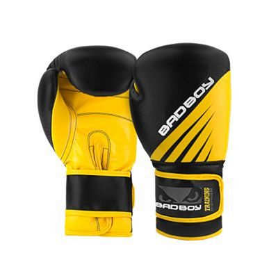 Bad Boy Training Series Impact Boxing Gloves Schwarz-Gelb