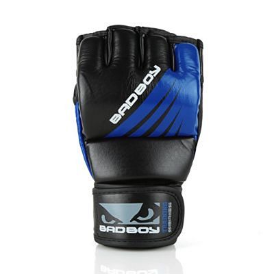 Bad Boy Training Series Impact MMA Gloves Nero-Blu