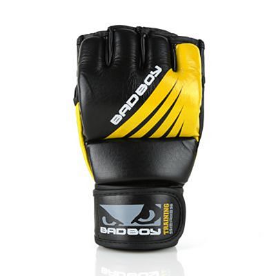 Bad Boy Training Series Impact MMA Gloves Preto-Amarelo