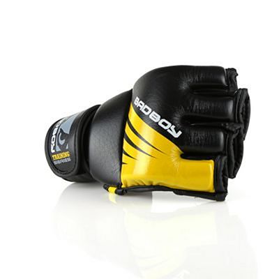 Bad Boy Training Series Impact MMA Gloves Black-Yellow