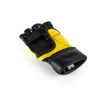 Bad Boy Training Series Impact MMA Gloves Black-Yellow