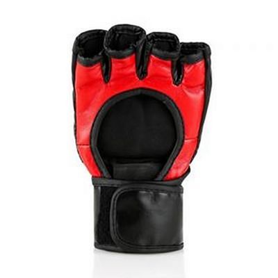 Bad Boy Training Series Impact MMA Gloves No Thumb Preto-Vermelho