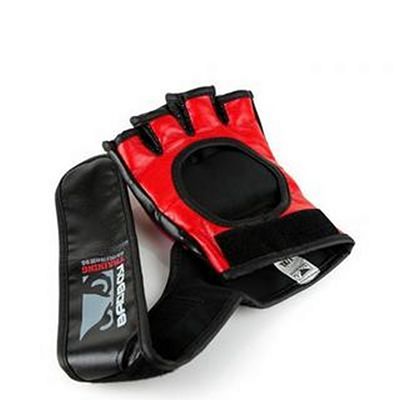 Bad Boy Training Series Impact MMA Gloves No Thumb Preto-Vermelho