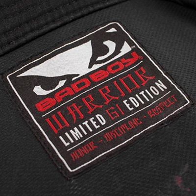 Bad Boy Warrior BJJ Gi Limited Edition Black