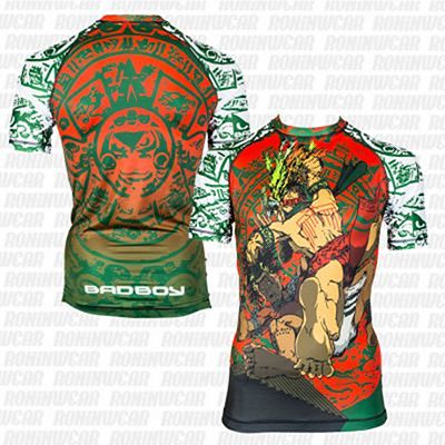 Bad Boy Warrior Society Rash Guard Green