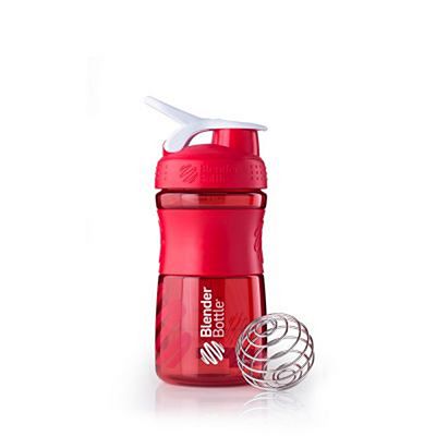 BlenderBottle SportMixer WaterBottle Piros