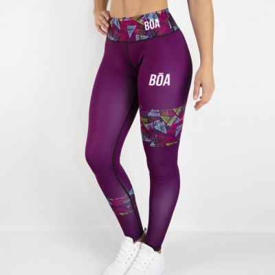 Boa Aventureiro Leggings Lila