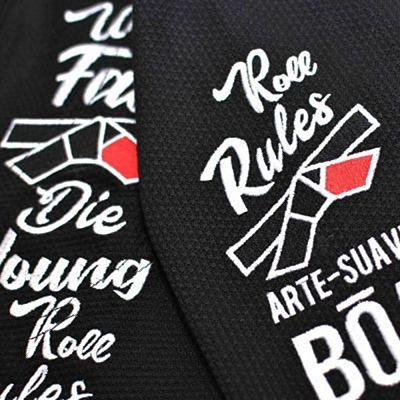 Boa Roll Rules BJJ Gi Noir