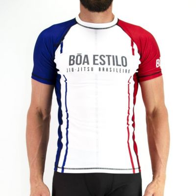 Boa Brazilian Jiu Jitsu Rasguard White
