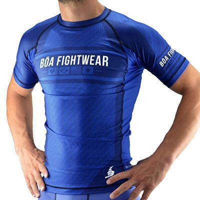 Boa Competicao V2 SS Rashguard Azul