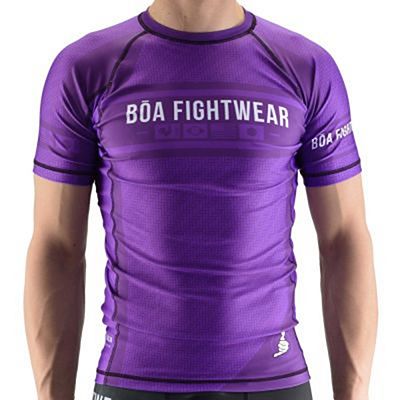 Boa Competicao V2 SS Rashguard Lila