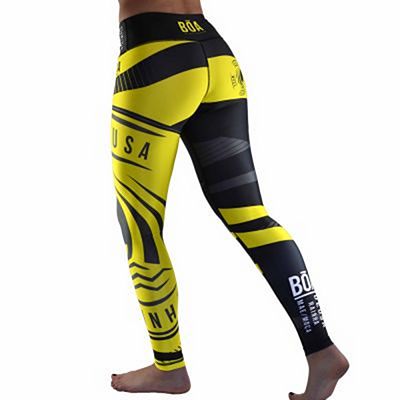 Boa Deusa Leggings Giallo