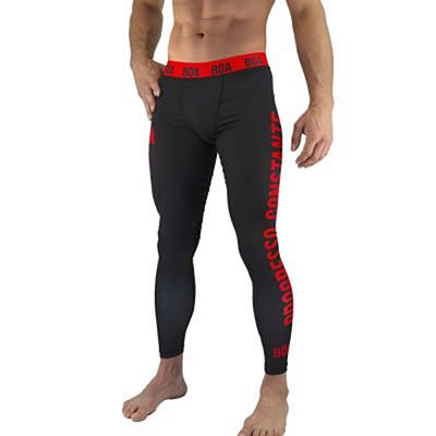 Boa Estilo De Vida Spats Preto-Vermelho