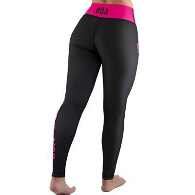 Boa Estilo De Vida Women Leggings Fekete-Ròzsaszìn