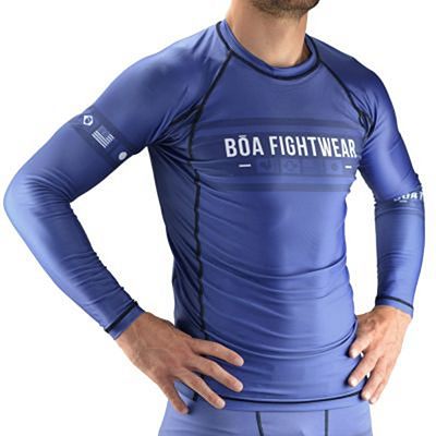 Boa Fighting Spirit LS Rashguard Azul